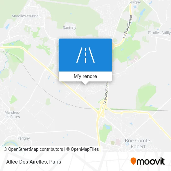 Allée Des Airelles plan