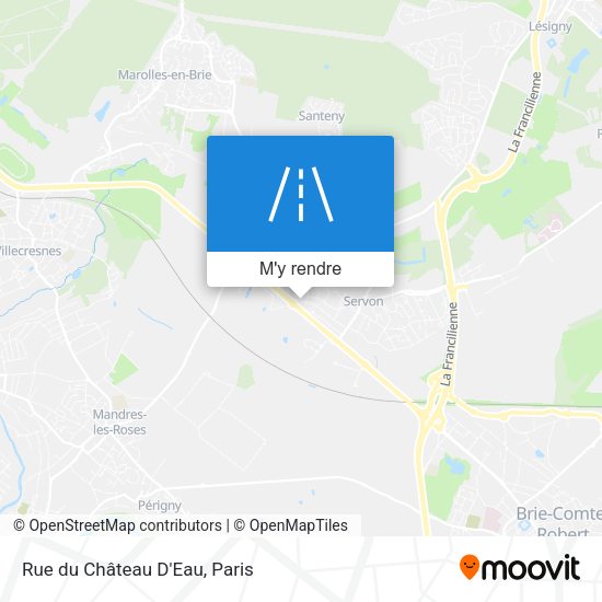 Rue du Château D'Eau plan