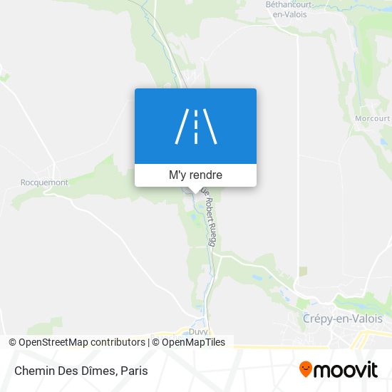 Chemin Des Dîmes plan