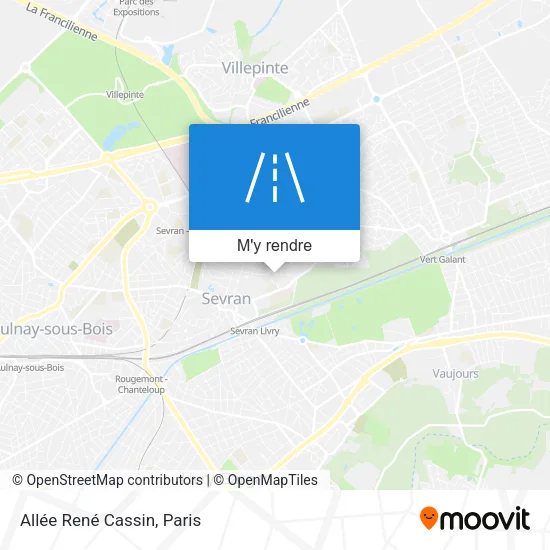 Allée René Cassin plan