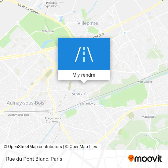 Rue du Pont Blanc plan