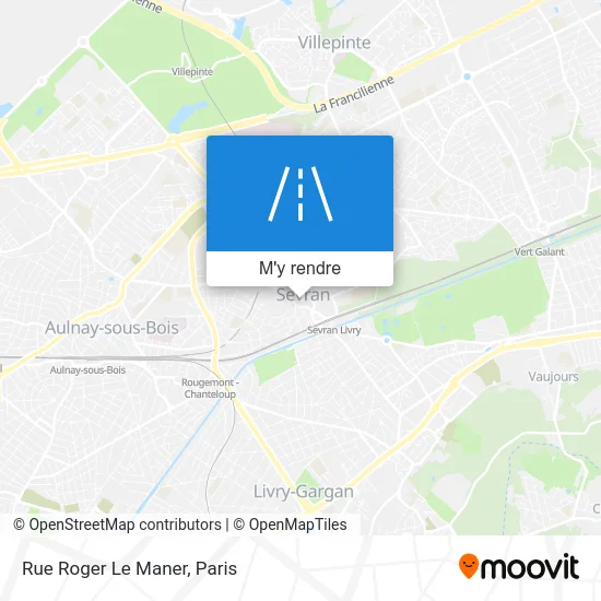 Rue Roger Le Maner plan