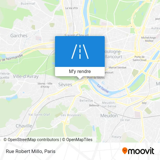 Rue Robert Millo plan