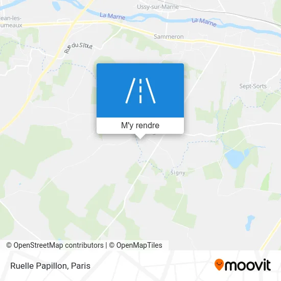 Ruelle Papillon plan