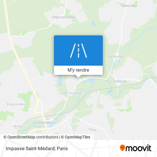 Impasse Saint-Médard plan