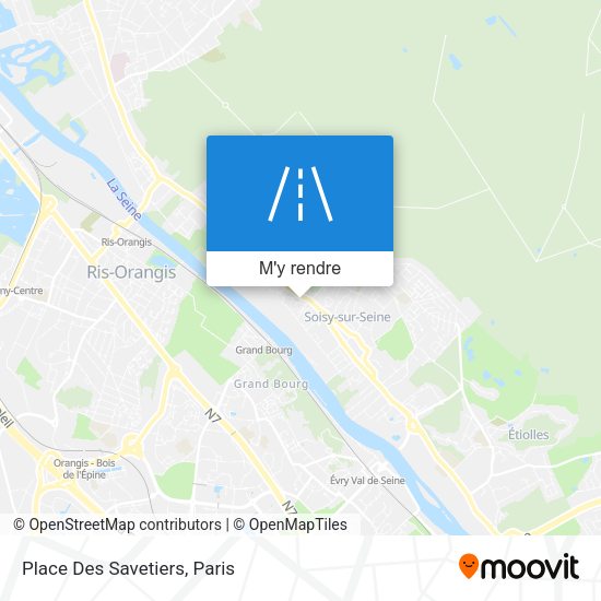 Place Des Savetiers plan
