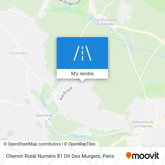 Chemin Rural Numéro 81 Dit Des Murgers plan