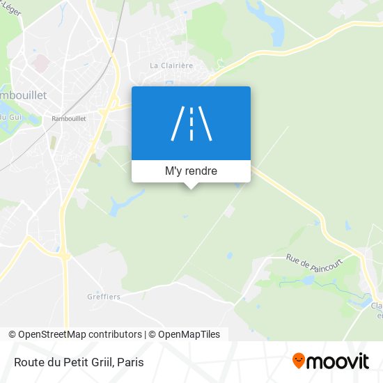 Route Du Petit Griil plan