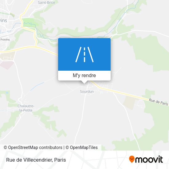 Rue de Villecendrier plan