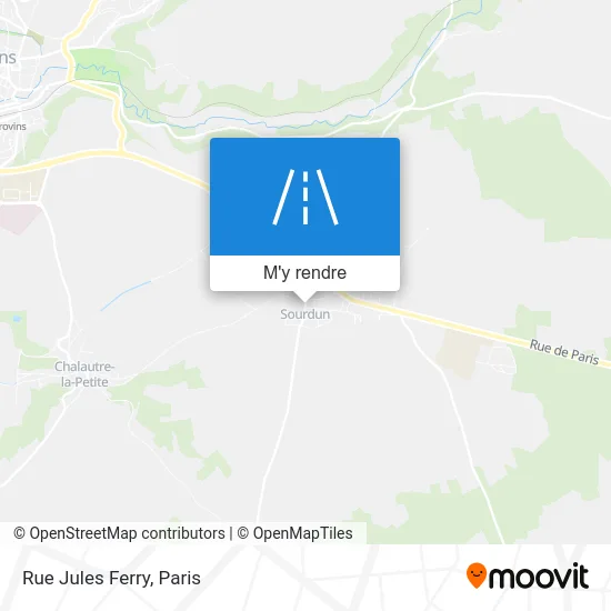 Rue Jules Ferry plan