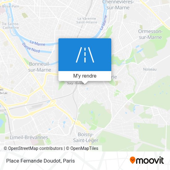 Place Fernande Doudot plan