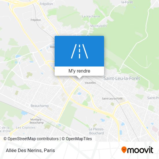 Allée Des Nerins plan