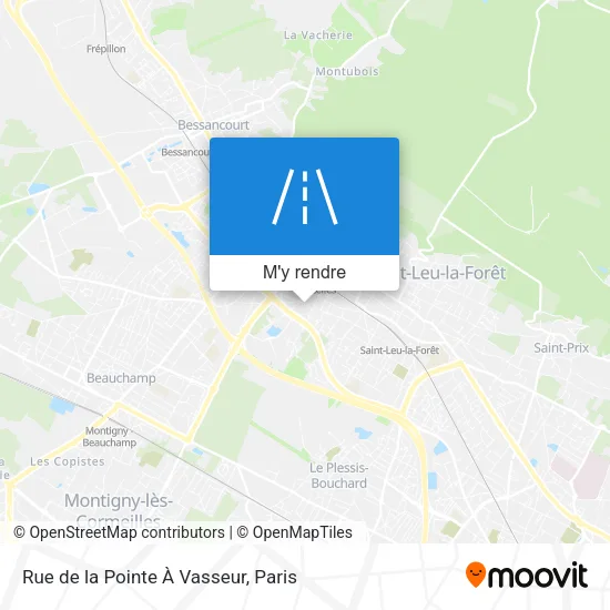 Rue de la Pointe À Vasseur plan