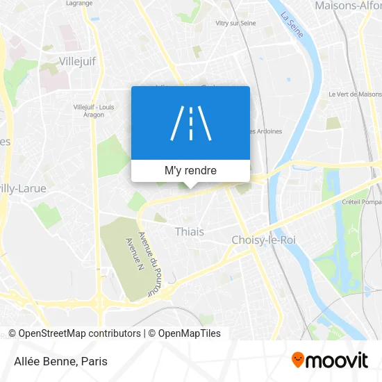 Allée Benne plan