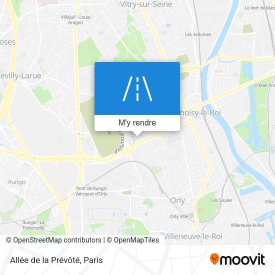 Allée de la Prévôté plan