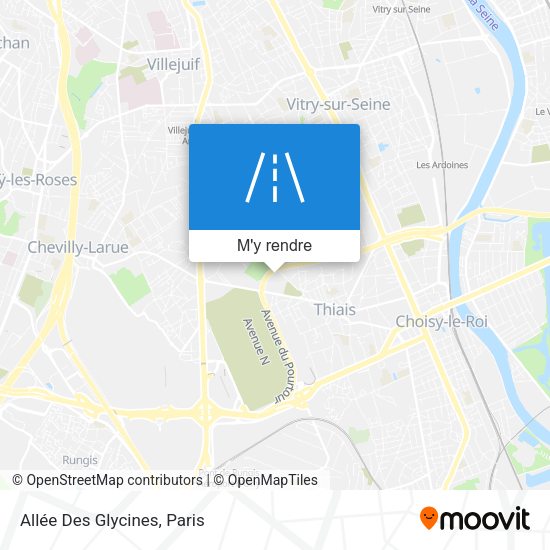 Allée Des Glycines plan