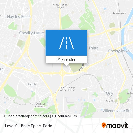 Level 0 - Belle Épine plan
