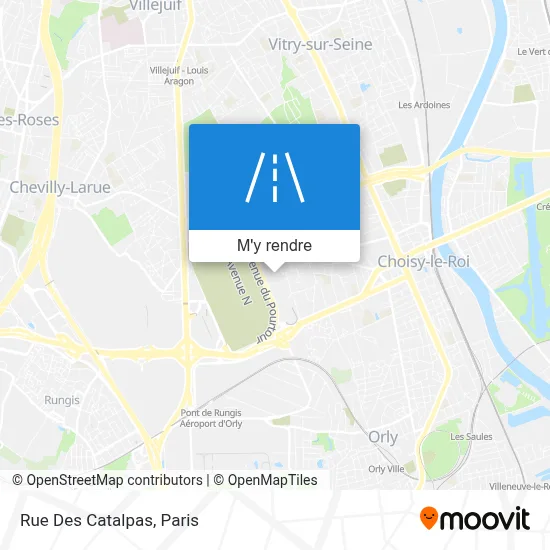 Rue Des Catalpas plan