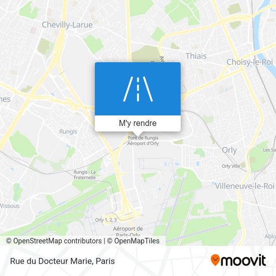 Rue du Docteur Marie plan