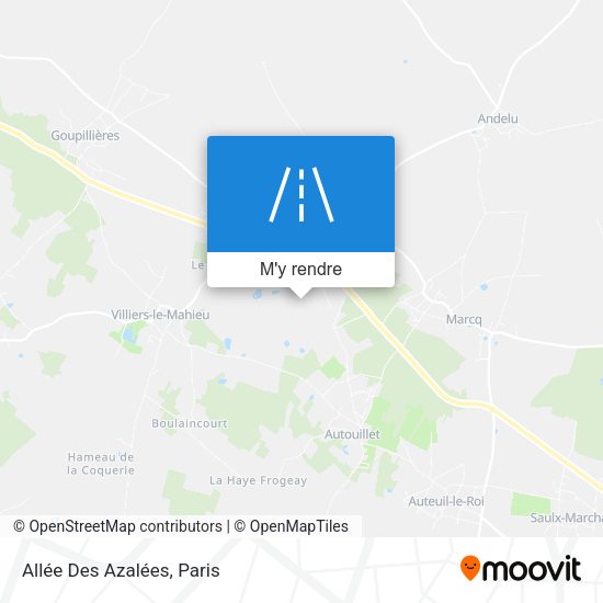 Allée Des Azalées plan