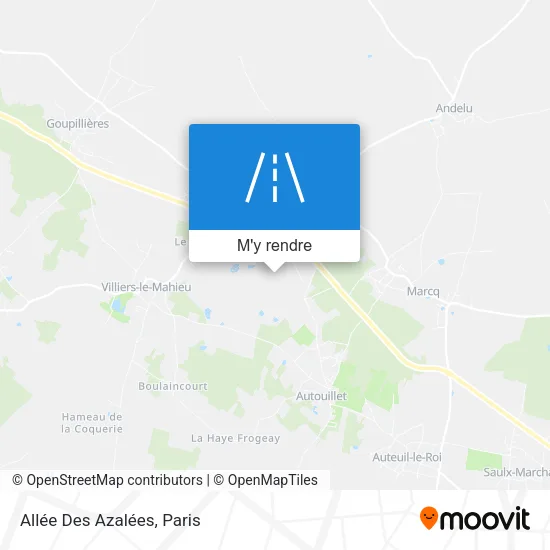 Allée Des Azalées plan