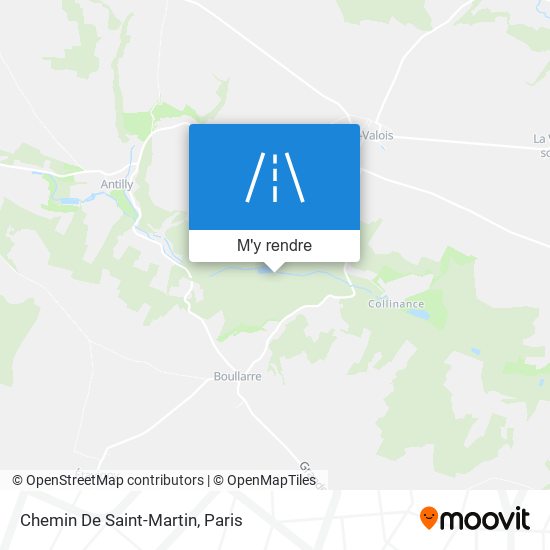 Chemin De Saint-Martin plan