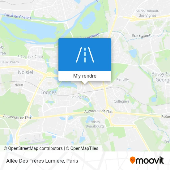 Allée Des Frères Lumière plan