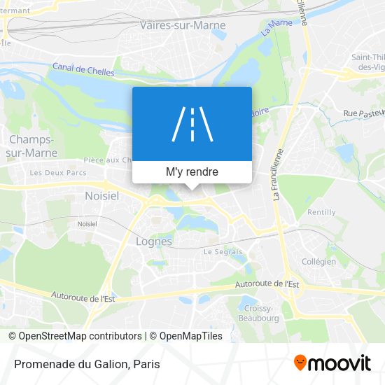 Promenade du Galion plan