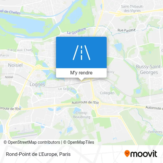 Rond-Point de L'Europe plan