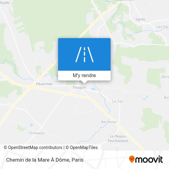 Chemin de la Mare À Dôme plan