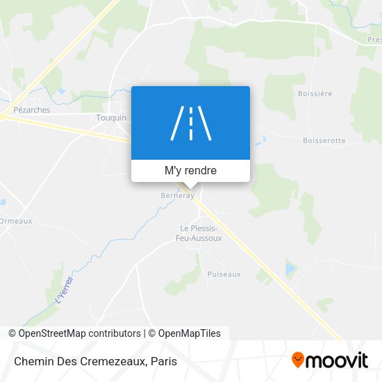 Chemin Des Cremezeaux plan