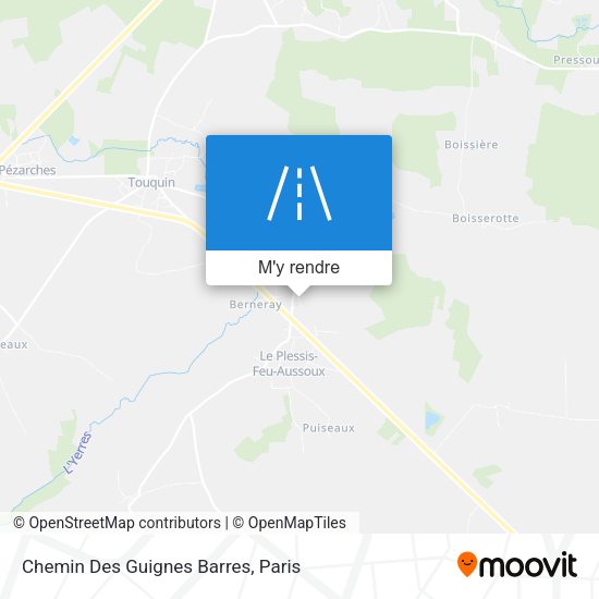 Chemin Des Guignes Barres plan