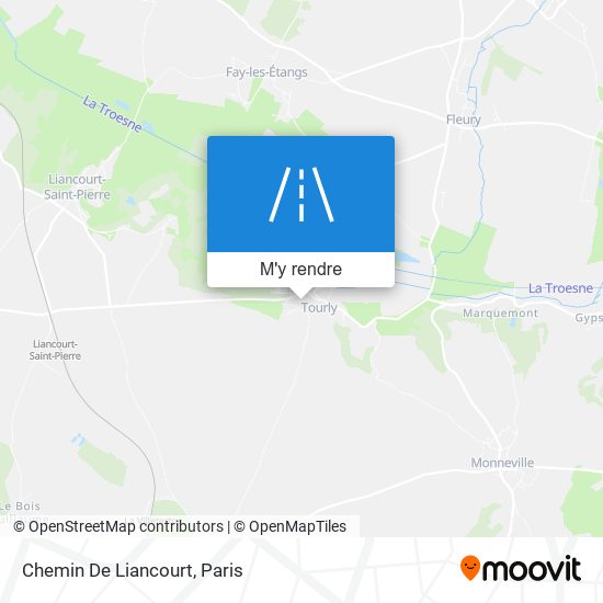 Chemin De Liancourt plan
