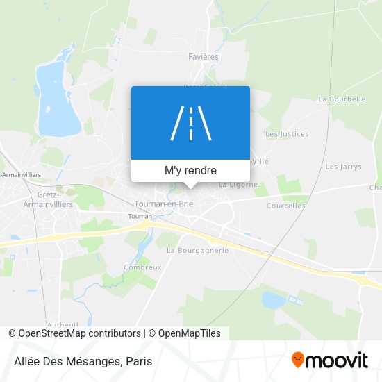 Allée Des Mésanges plan