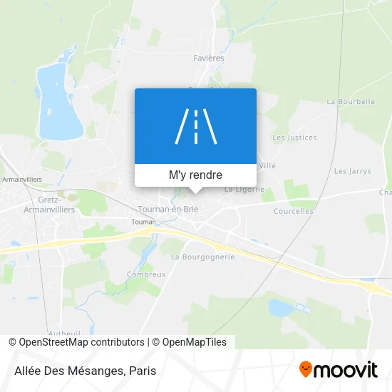 Allée Des Mésanges plan