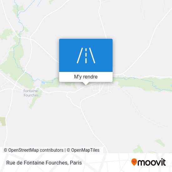 Rue De Fontaine Fourches plan