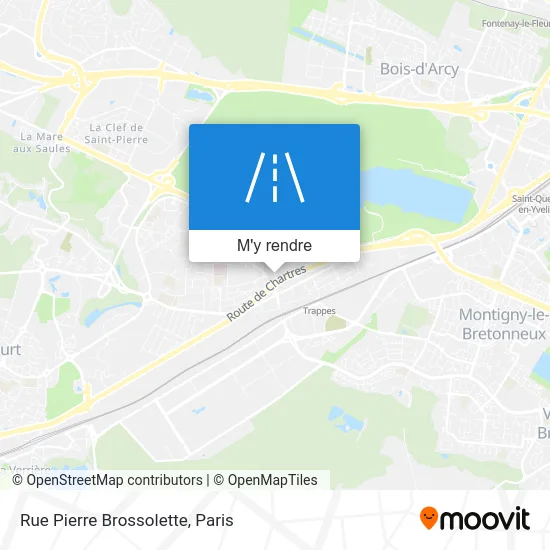 Rue Pierre Brossolette plan