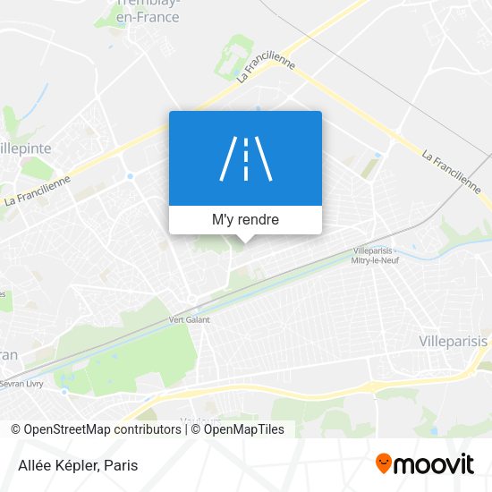 Allée Képler plan