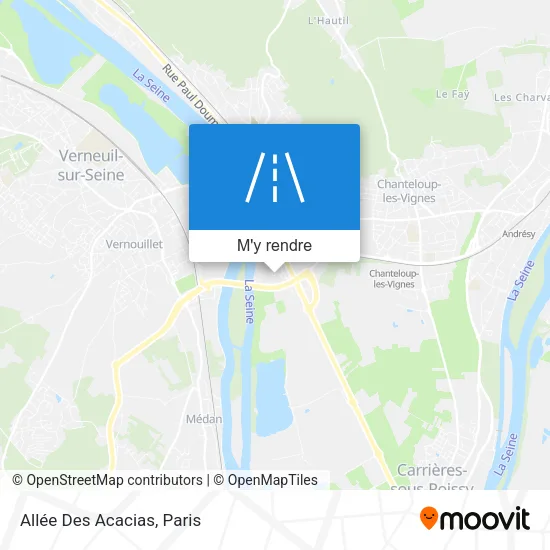 Allée Des Acacias plan