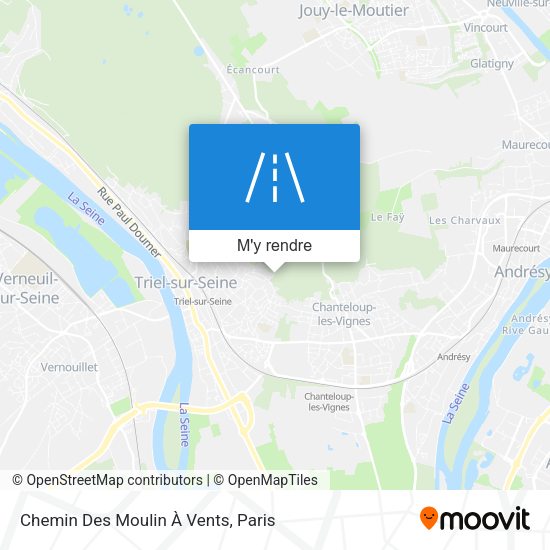 Chemin Des Moulin À Vents plan