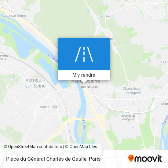 Place du Général Charles de Gaulle plan