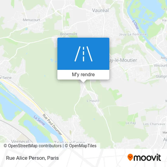 Rue Alice Person plan