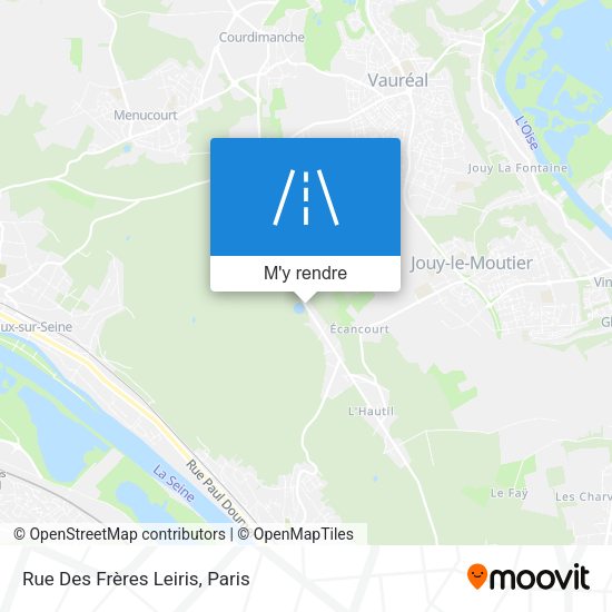 Rue Des Frères Leiris plan