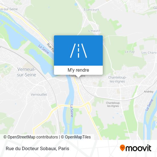 Rue du Docteur Sobaux plan