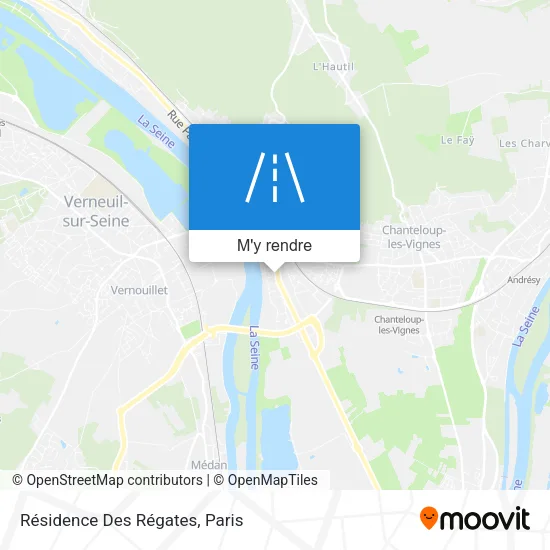 Résidence Des Régates plan
