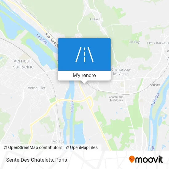 Sente Des Châtelets plan