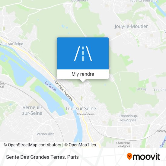 Sente Des Grandes Terres plan