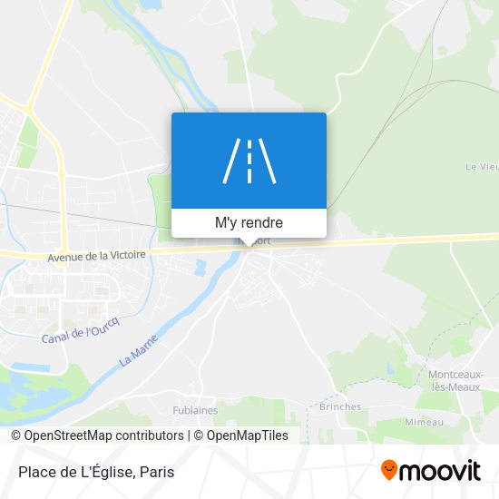 Place de L'Église plan
