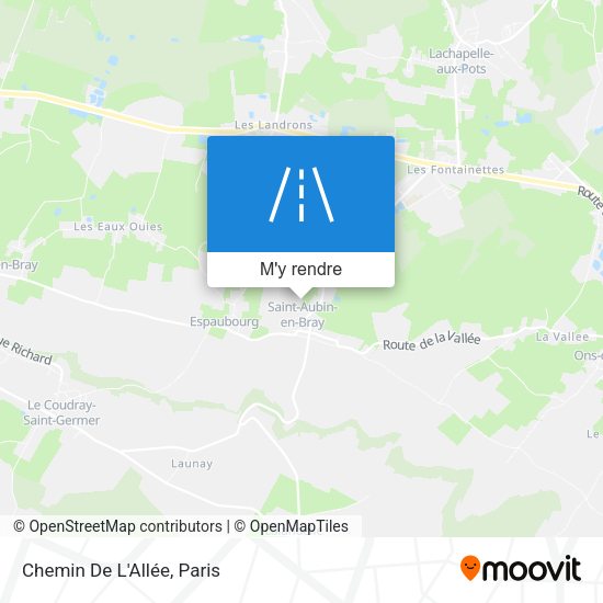 Chemin De L'Allée plan