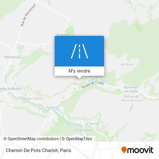 Chemin De Pots Charlot plan